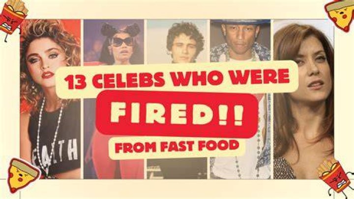 9 Celebs Who Were Fired From Fast Food (And 6 Who Should've Been)