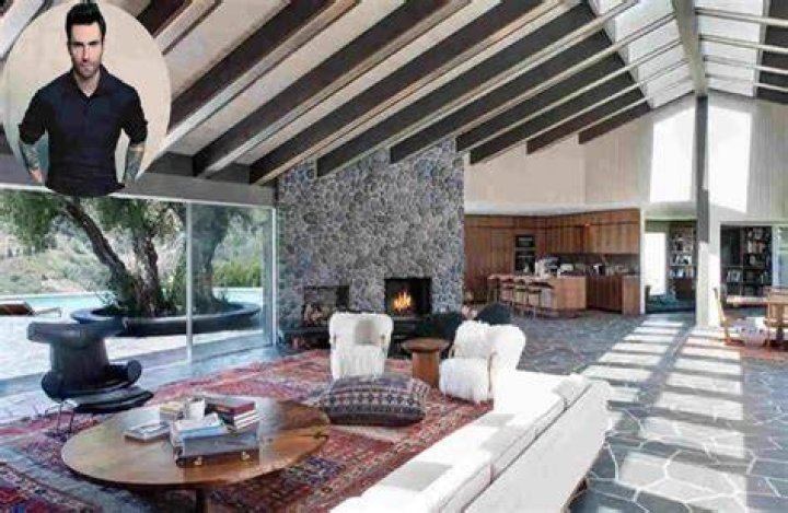 A Peek Inside Adam Levine's Montecito Mansion