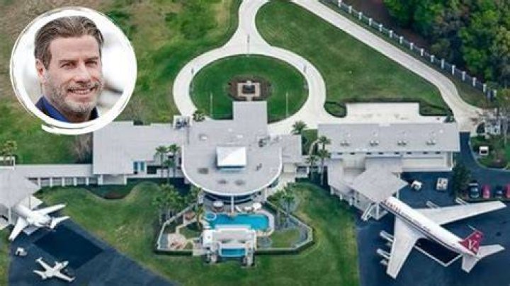 John Travolta Florida Home With Private Runway