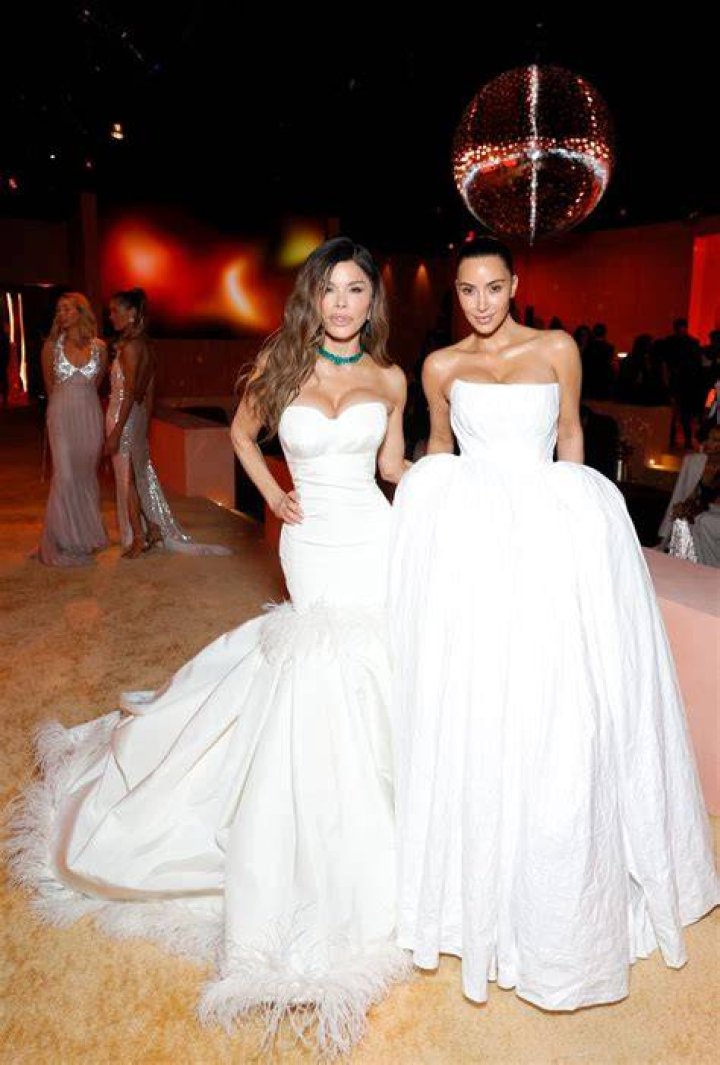 Lauren Sanchez and Kim Kardashian 