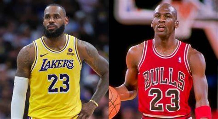 NBA Stars, Michael Jordan, LeBron James