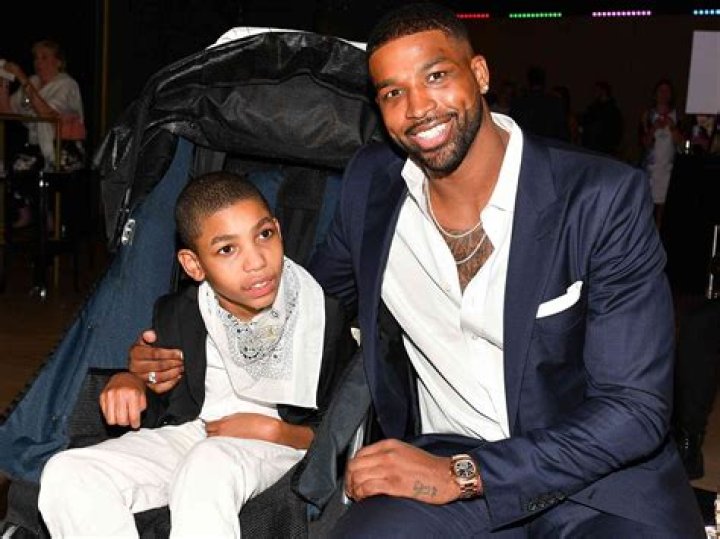 Tristan Thompson at an event 