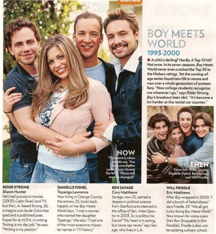 What The Ladies Of Boy Meets World Look Like Today!